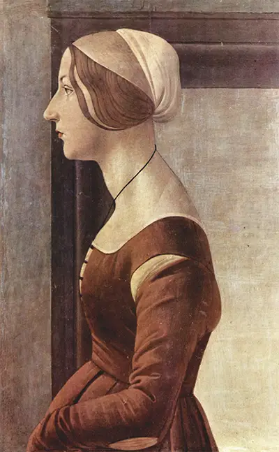 Portrait of a Young Woman II Sandro Botticelli